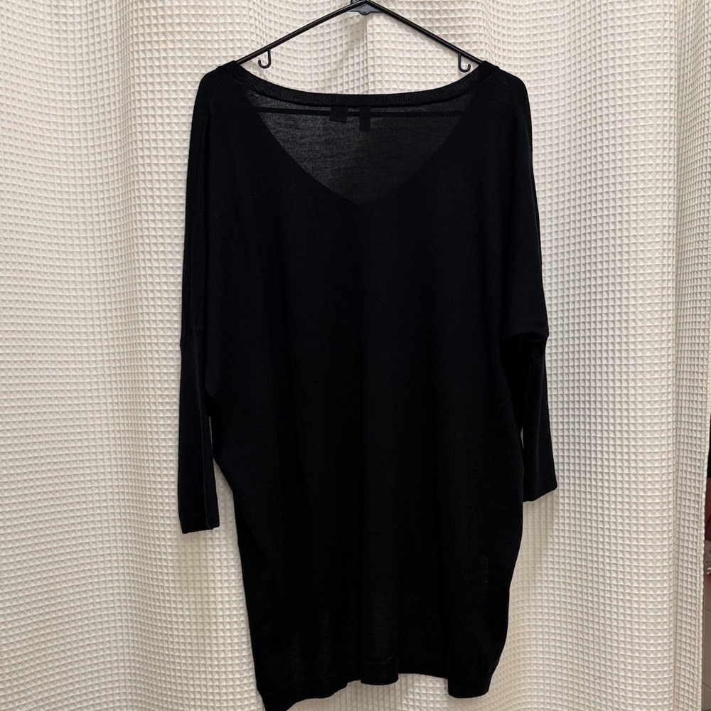 100% Merino Wool Drop Shoulder Sweater - Size XL - Picture 7 of 11
